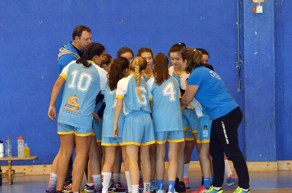 Equipe -13 féminines HCB Handball Club Blois