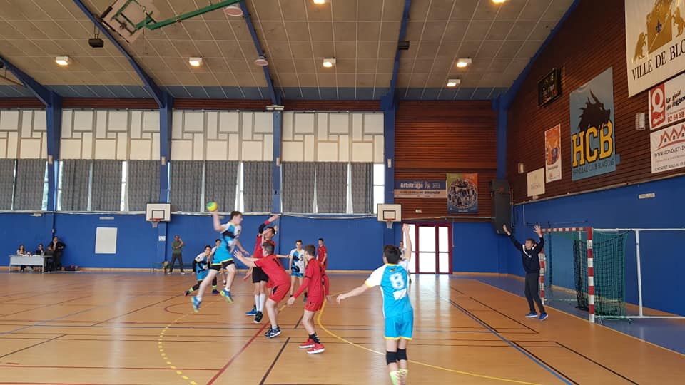 Equipe -14 garçons du HCB Handball Club Blaisois